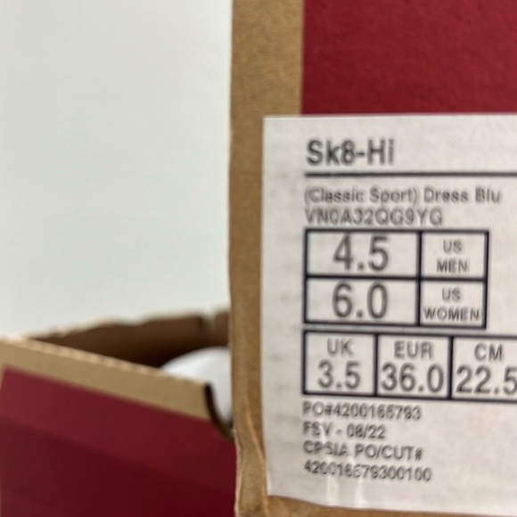 Vans White High-Top Sneakers - Picture 7 of 7